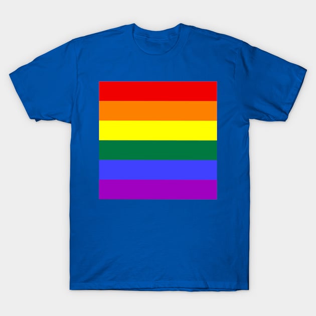 Gay Pride T-Shirt by Kayelle Allen